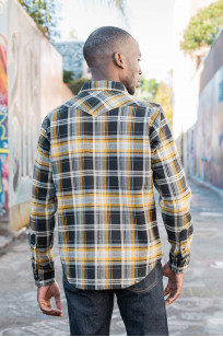 Iron Heart Ultra-Heavy Flannel - Crazy Check Yellow - Image 2